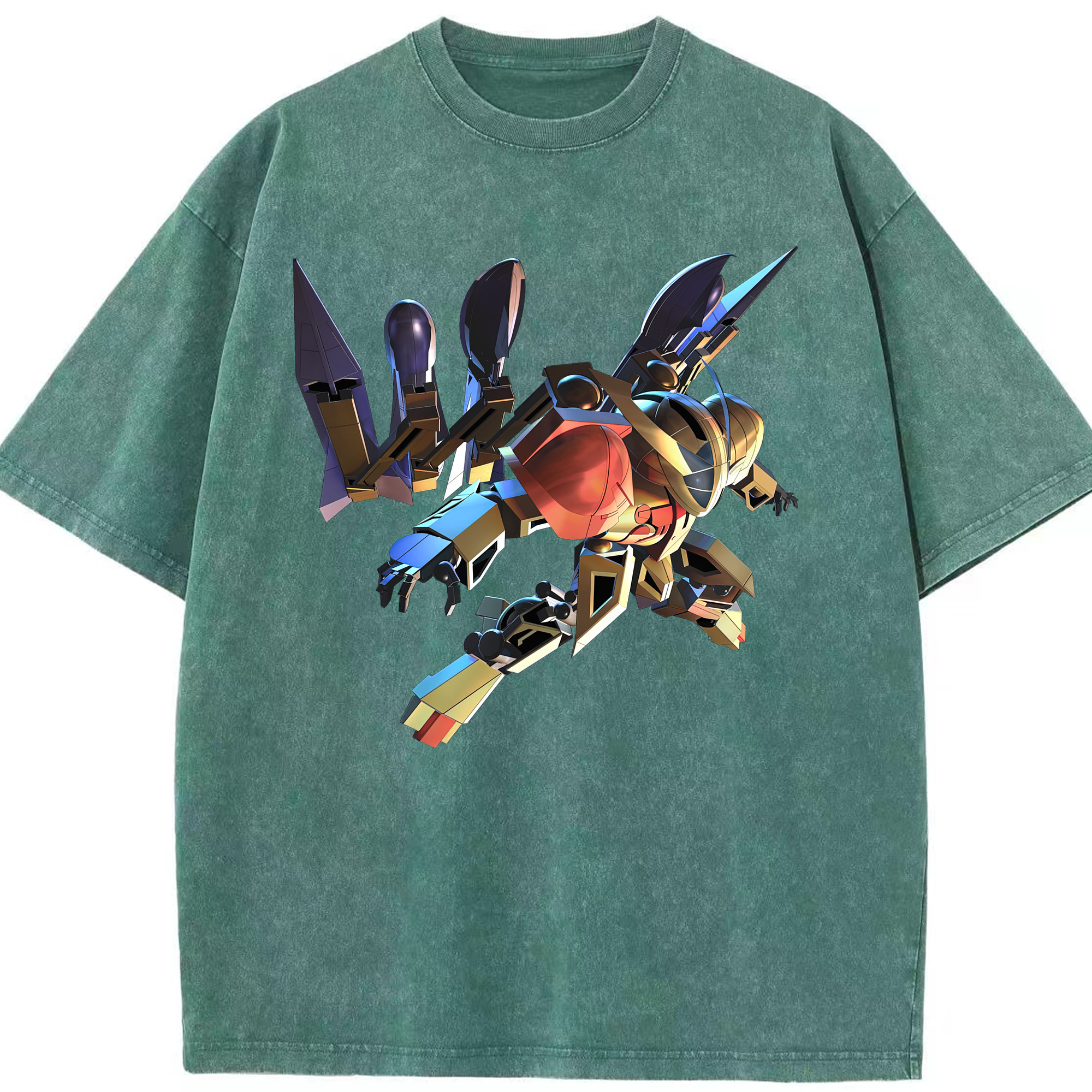 （画像用） 機動戦士ガンダム Mobile Suit Gundam 綿100% ヴィンテージ風 半袖Tシャツ（フロントプリント）